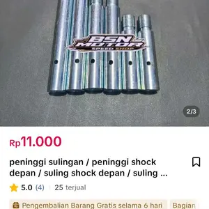 peninggi sulingan / peninggi shock depan / suling shock depan / sulingan depan /peninggi sulingan / peninggi shock depan