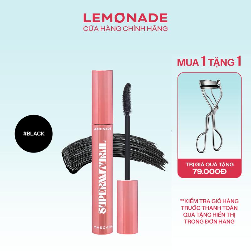 [MUA 1 TẶNG 1] MUA 01 Chuốt mi SuperNatural Mascara 7.5g TẶNG 01 Kẹp mi cong lâu Curler 22g