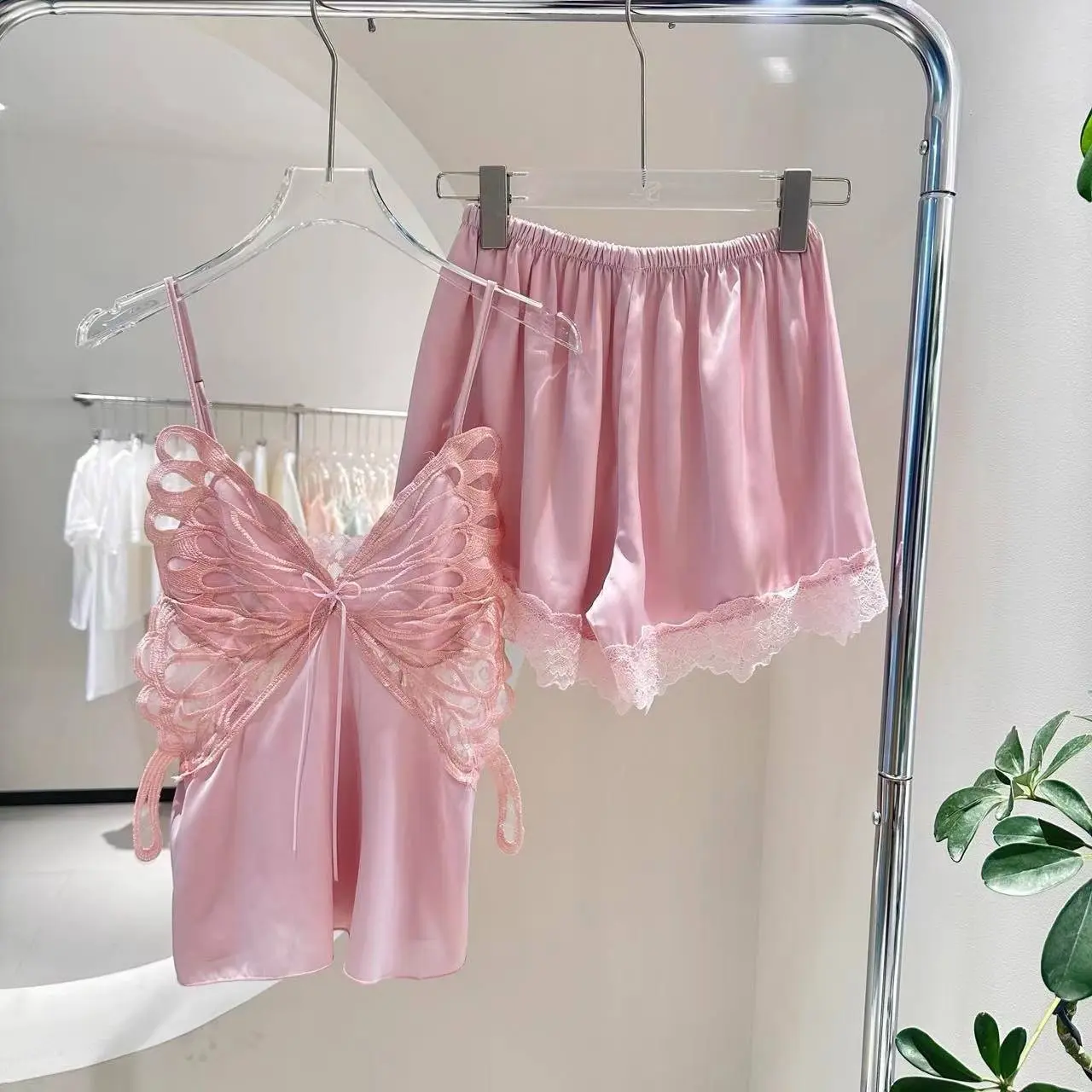 JESSY - Setelan Lingerie Cantik - Lingerie Motif Cantik - Baju Tidur Elegant - Lingerie One Set - Baju Dinas Malam Cantik