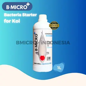 BMICRO+ BMIKRO+ Bakteri Starter Untuk Koi, Penjernih Air dan Pengurai Amonia Pada Kolam Ikan Koi dan Ikan Air Tawar