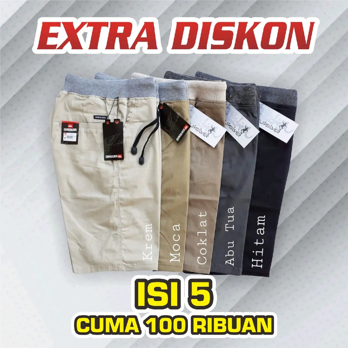 5 PCS BEDA WARNA
