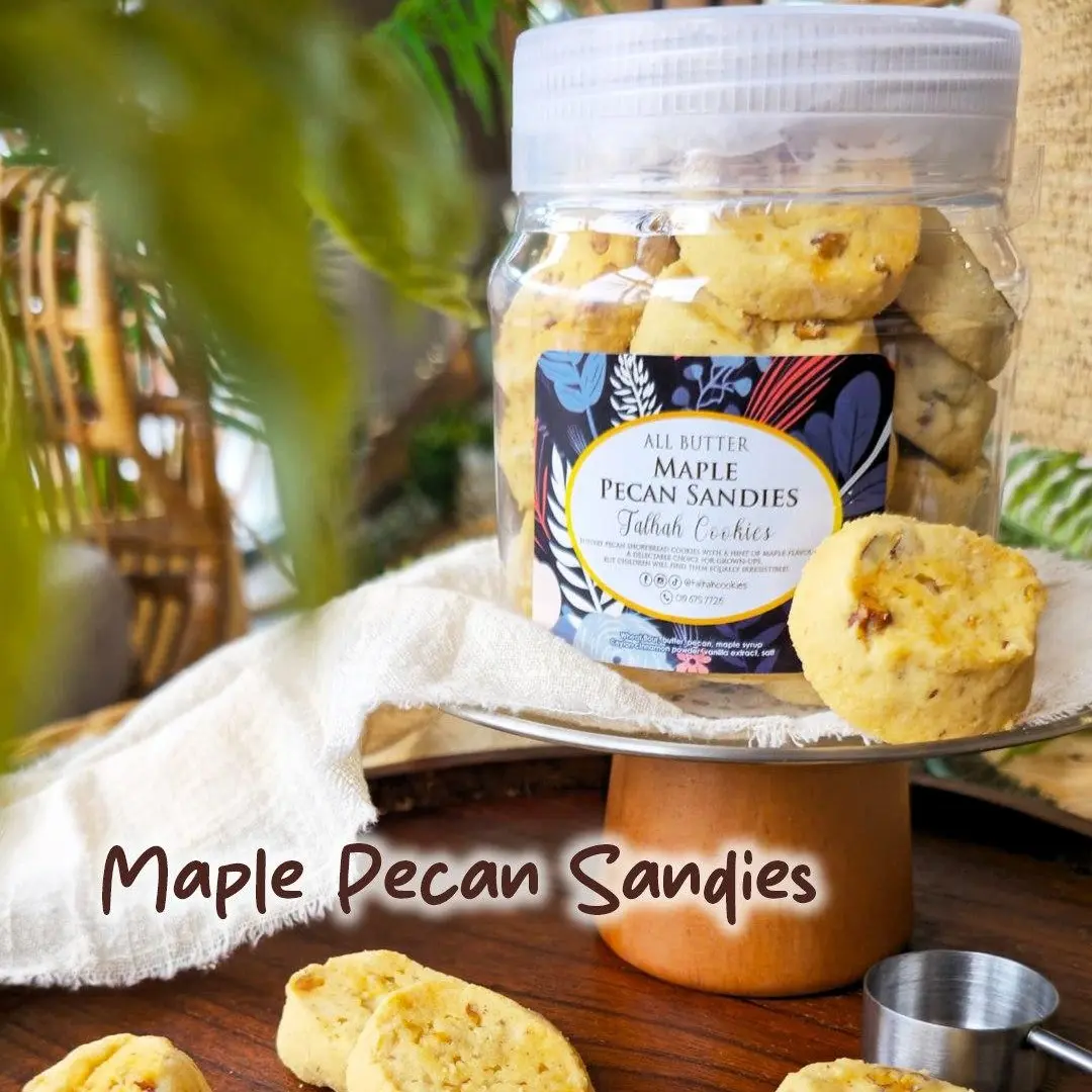 MAPLE PECAN SANDIES All Butter Cookies 2024-2025 Collection