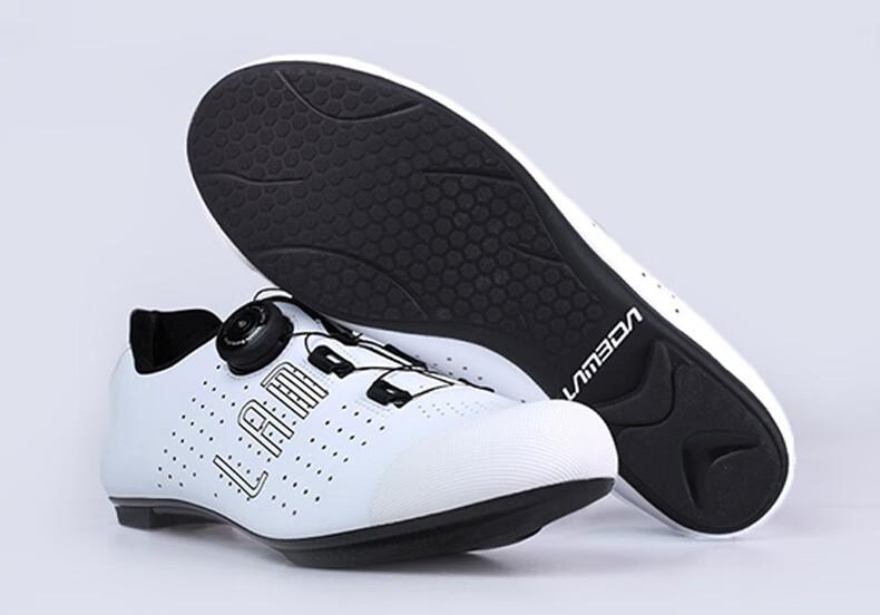 Product Introduction of LAMEDA New Cycling Professional Shoes Men Rubber Sole Bicycle Shoes Microfiber Upper Road Bike Unlocking Shoes 14