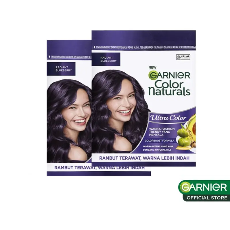 Garnier Color Naturals - VIRAL TIKTOK Cat Rambut isi 4 sachet (BISA MIX LEBIH HEMAT) - Semir rambut - Pewarna rambut - lebih murah 4