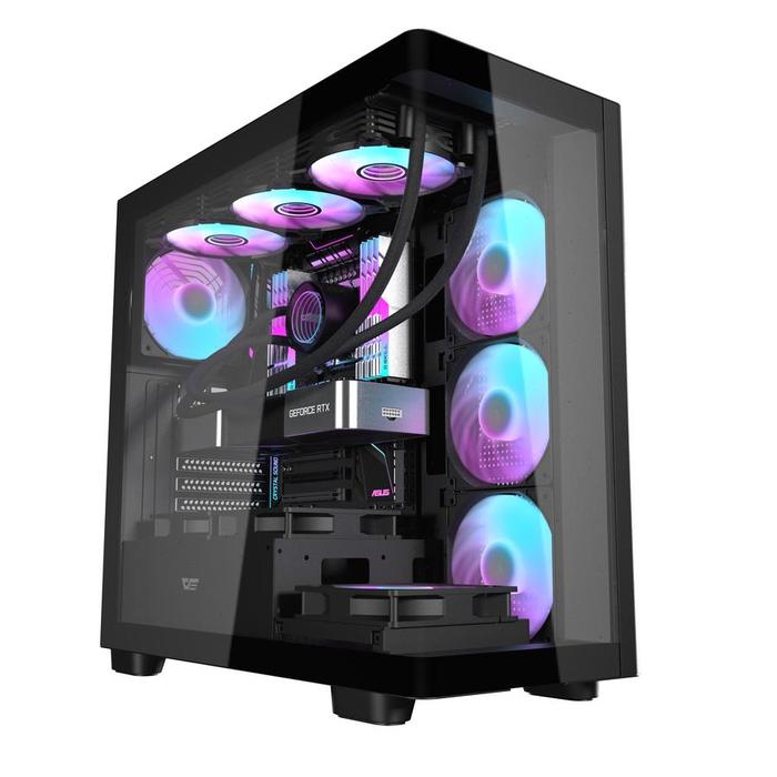 Gambar Casing darkFlash DS900G / DS 900 G [Tanpa Fan] - Hitam dari Toko Expert Komputer Kota Administrasi Jakarta Pusat Tokopedia