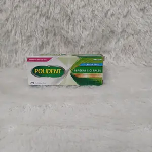 Polident Flavour Free Perekat Gigi Palsu 20gr Lem gigi palsu 20 gr. Flavor free 20 gr