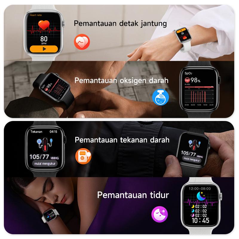 Product Introduction of AmazeFan Smartwatch S40 pro Jam Tangan Cocok untuk berbagai situasi seperti mode, olahraga, santai, belajar, dan lainnya. Memiliki berbagai fungsi seperti mengukur denyut jantung, menerima dan membuat panggilan, fitness, dan lainnya.【Garansi satu tahun】 26