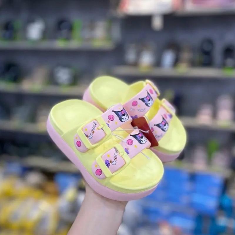 Dép Tông Sỏ Ngón Bé Gái. Dép Lê Trẻ Em Gắn Hình Ngộ Nghĩnh Siêu CuTe . Êm Mềm Chống Trơn Trượt déptreem m phù hợp cho bé 7.5-8 tuổi mùa hè dép bánh mì gấu dâu la của 4