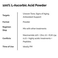 Gambar The Ordinary 100% L-Ascorbic Acid Powder 20g | Potent Brightening/Mix-In Antioxidant - 100% Niacinamide dari TheOrdinary.OfficiaΙShop Kota Administrasi Jakarta Barat 4 Tokopedia