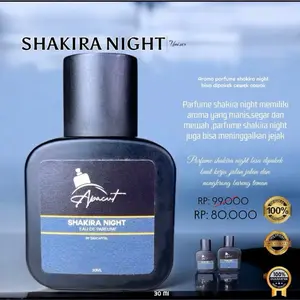 Shakira Night Parfume Unisex Wangi Segar & Manis Tahan Lama Rekomendasi Cewek Cowok bpom