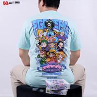 Gambar CLOWOR Chibi Strawhat Pirates Egghead Arc One Piece Anime Kaos T-Shirt 24s 185GSM - S dari Clowor Distro Kota Semarang 1 Tokopedia