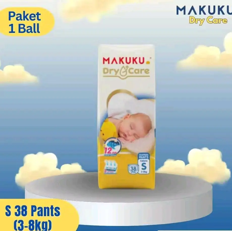 makuku dry care s-38 celana bayi