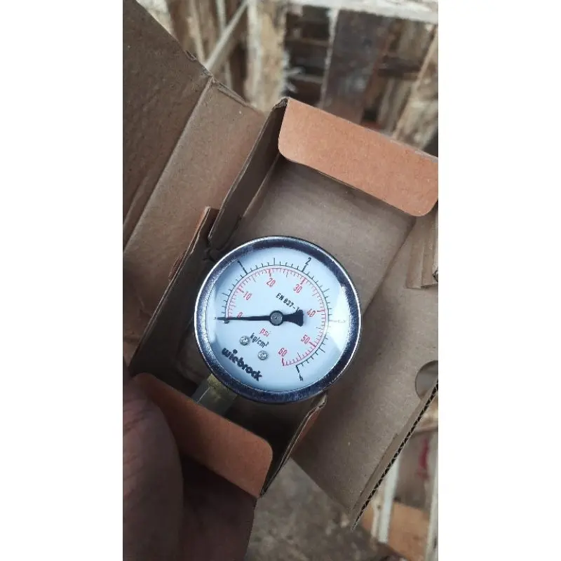 Manometer Original Tekiro. Alat Pengukur Tekanan Boiler Setrika Uap - Pengukur Suhu Boiler Setrika Uap 4