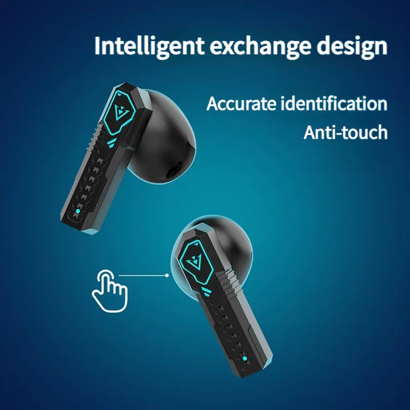 2024 new TWS X37 Wireless Cool Esports Gaming Headphones Bluetooth Earbuds Low Latency Gaming Music Ultra Long Endurance Earphones Headset 8