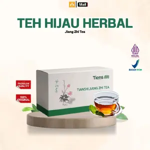 Tiens Jiang Zhi Tea ( FULL 40 Sachet ) - Teh Hijau Herbal - Teh Kesehatan Herbal - Asam Urat Herbal