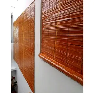 tirai kerai bambu sawit plitur  penghalang hujan dan panas ful costum