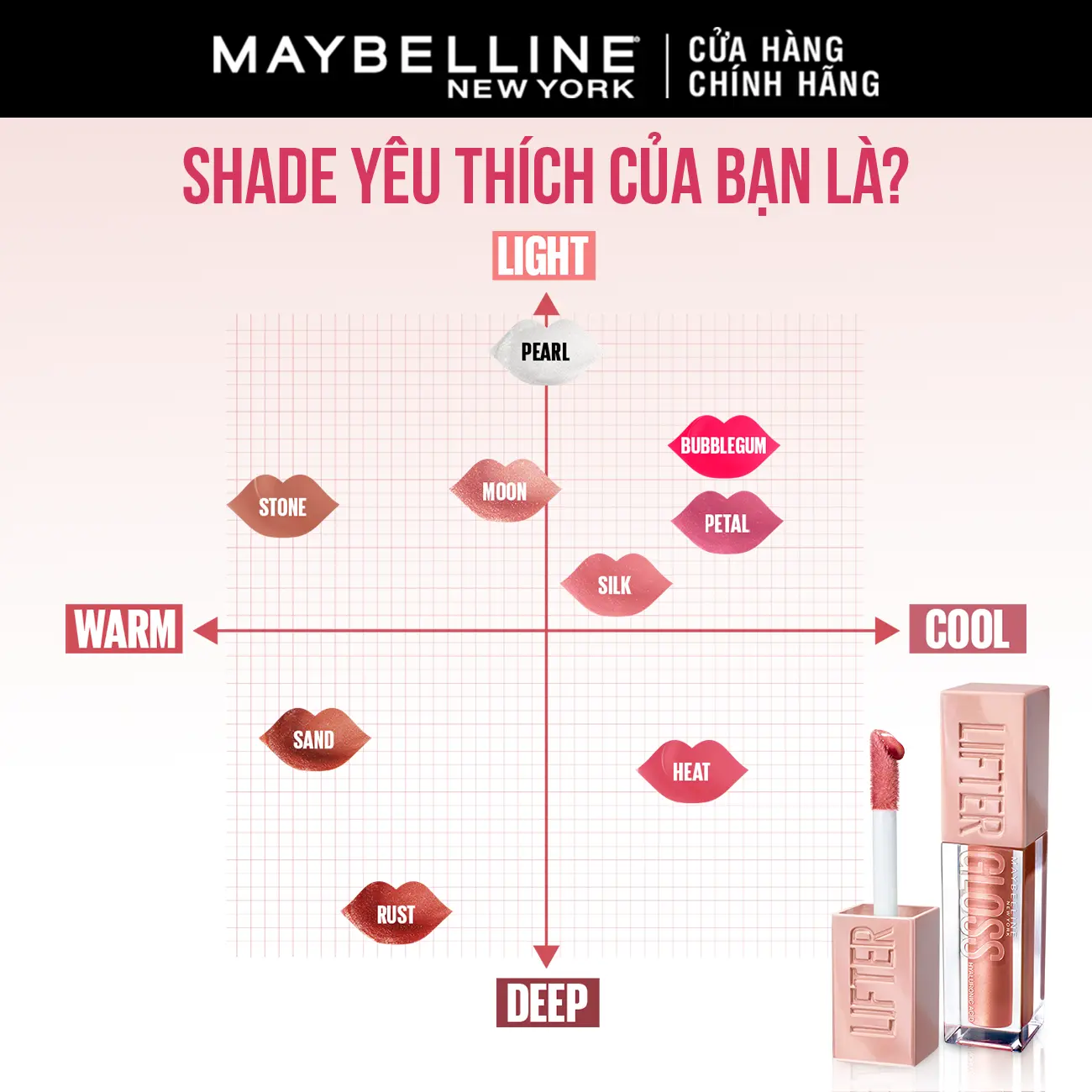 Son Bóng Lifter Gloss cho Đôi Môi Đầy Căng Mọng Kẹo cùng Hyaluronic Acid Maybelline New York 5.4ML | BigBuy360 - bigbuy360.vn