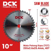 Gambar DCK Saw Blade (TCT) 10 Inci / Mata Potong Kayu 255 mm dari DCK Power Tools Indonesia Kota Administrasi Jakarta Barat 3 Tokopedia