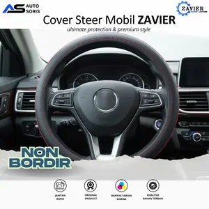 Sarung Steer Mobil Kulit Sintetis Premium Zavier