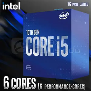 Intel Core i5-10400F 6 Cores 12 Threads Comet Lake Processor