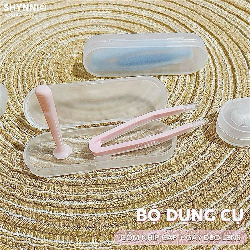  Khay lẻ gậy đeo lens + gắp lens tiện lợi dễ sử dụng dành cho kính áp tròng - SHYNNIE LENS 