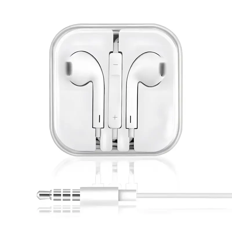 Tai Nghe Có Dây, Chất Lượng Cao, Thích Hợp Cho Apple, Android, Oppo, Huawei, Vivo, Samsung, Lỗ Tròn 3.5Mm, Có Khử Tiếng Ồn, Tai Nghe Trong Tai Nhét Tai Nghe Nhạc Earphone 0