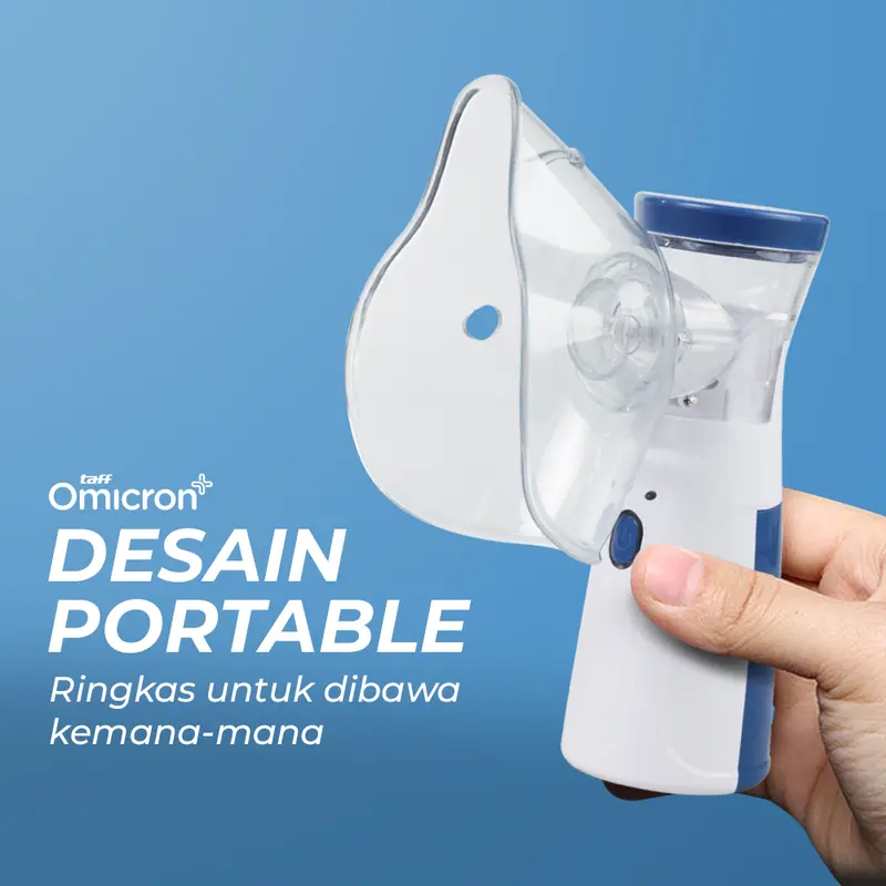 Alat Terapi Pernapasan Handheld Inhaler Nebulizer Machine USB Charge - JSL-W302 2