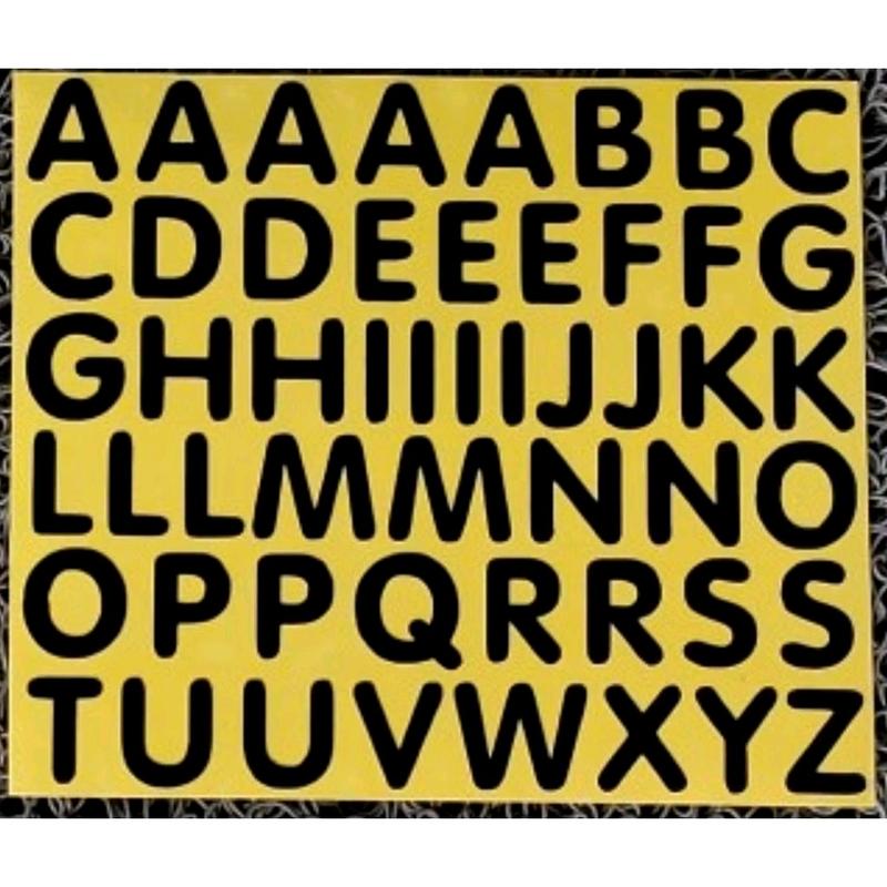 stiker huruf abjad cuting ukuran besar.stiker keren 7