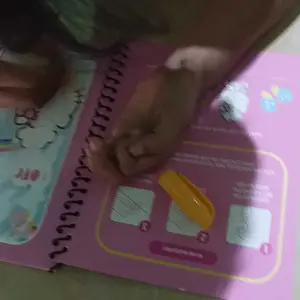 GF Magic Water Book Buku Gambar Mewarnai Ajaib Magic Water Pen Buku Warna Mainan Edukasi Anak Coloring Books