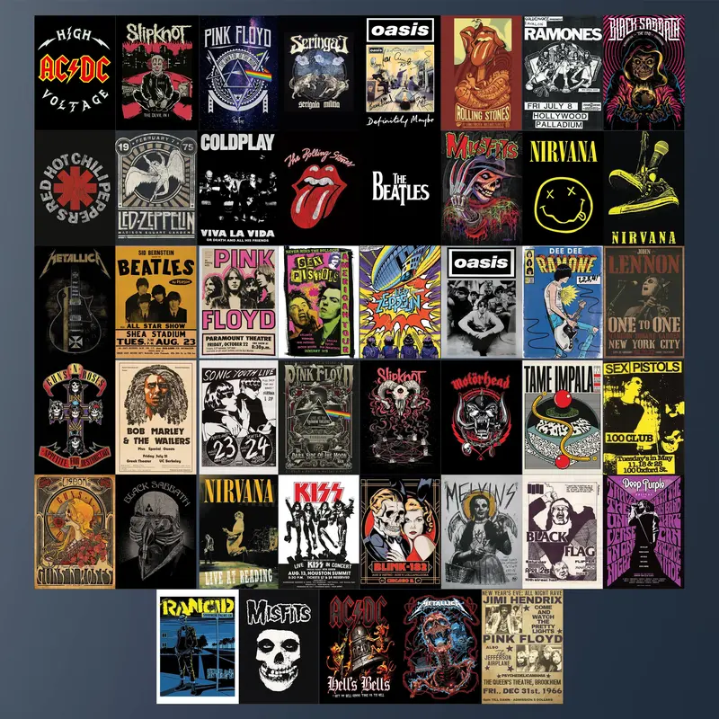 POSTER BAND ISI 45 UKURAN A6 3