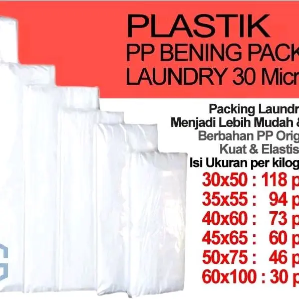 Plastik Laundry PP Bening Homewash