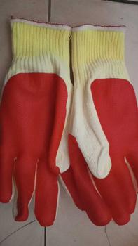 Product Review of SARUNG TANGAN LAPIS KARET LATEX SAS KAOS TANGAN KARET TEBAL KERJA PROYEK / INDUSTRI SAFETY WORK GLOVES ANTI SLIP Baja Besi from y**o 0
