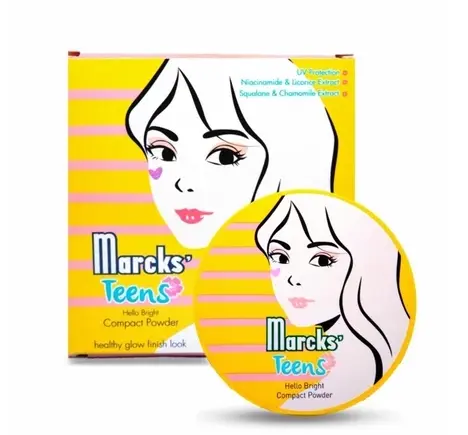 MARCK'S Marcks Teens Compact Powder 12g - Bedak Padat