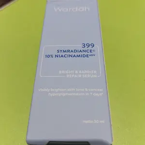 WARDAH Lightening 5% Niacinamide Serum Ampoule - Dengan 10X Advanced Niacinamide + Bisabolol dan 0% Alkohol - Mencerahkan Kulit Kusam, Bekas Jerawat, Belang Tidak Merata, Mencegah Hiperpigmentasi - Bright, Glow, White - Semua Jenis Kulit - Skincare