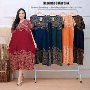 Daster Cabutan Jumbo Motif Giok Ld 125 Pb 115