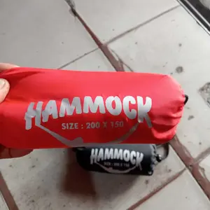 Hammock Single Outdoor Hemok Hamok Camping Ayunan Gantung Model Lontong UK 250X150 & 200X150 M