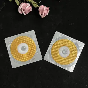 Masker payudara kristal jala dua warna baru dengan esensi pelembab dan aksesori stiker payudara emas