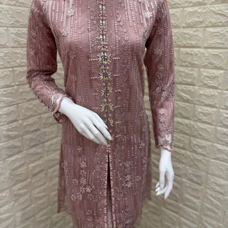 Kebaya Mazura 2 bahan tile premium 6
