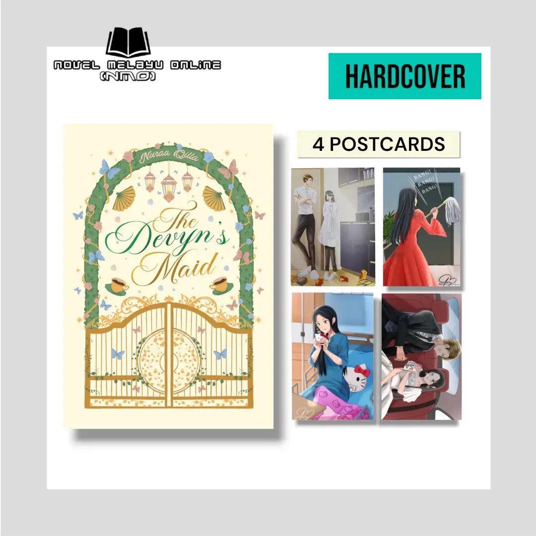 [Limited Edition] Hardcover Novel The Devyn's Maid - Nurra Qilla [FREE MERCH]