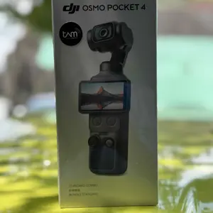 DJI Osmo Pocket 4 - Pocket Camera | 1″ CMOS & 4K/240fps|107GB Built-In Storage