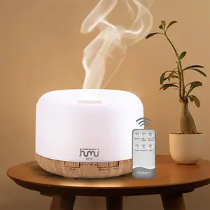 Taffware HUMI Air Humidifier Mini Ultrasonic Aroma Light 500ml Remote - A770 - humidifier-diffuser-aroma-pelembab-udara-pengharum-ruangan-mist-maker-air-purifier-uap -
