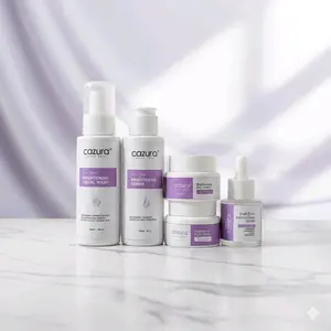 Cazura Skincare Set Brightening Series 5in1