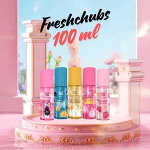 PARFUM FRESHCHUBS FABRIC MIST 100 ML/ STRAWBERRY CHEESECAKE/MY CRUSH/ALL OF ME/BABY BUNNY/BEAUTY OUTSIDE/ PARFUM CEWEK COWOK.
