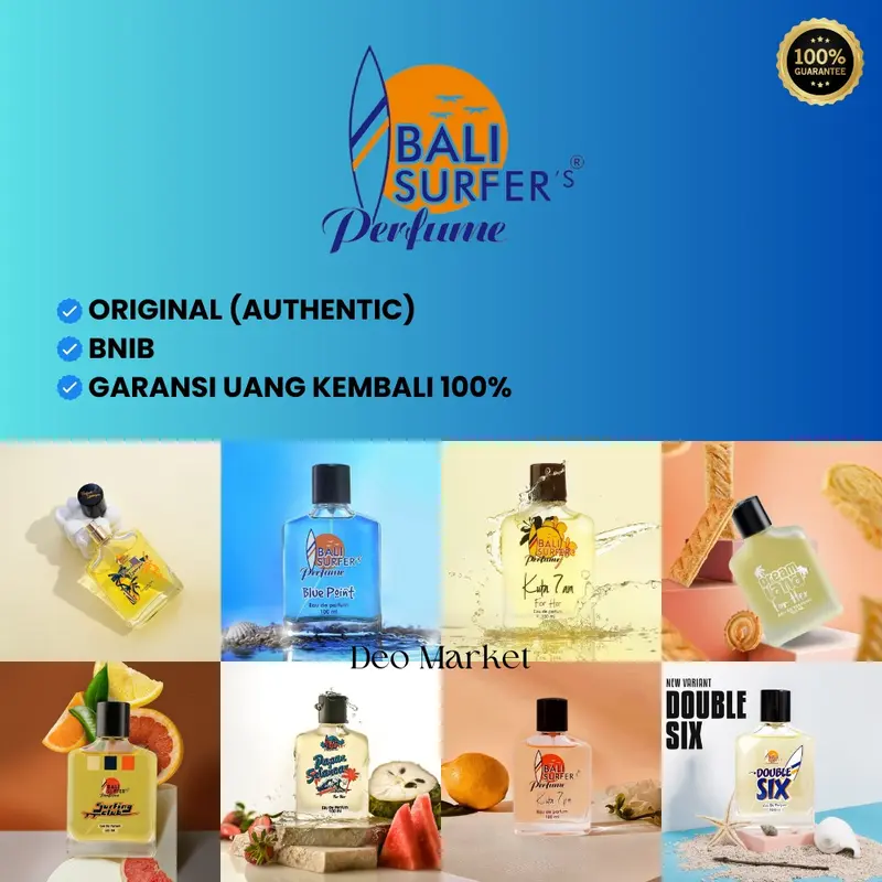 Bali Surfers Parfum Pria EDP Original Tahan Lama. 4