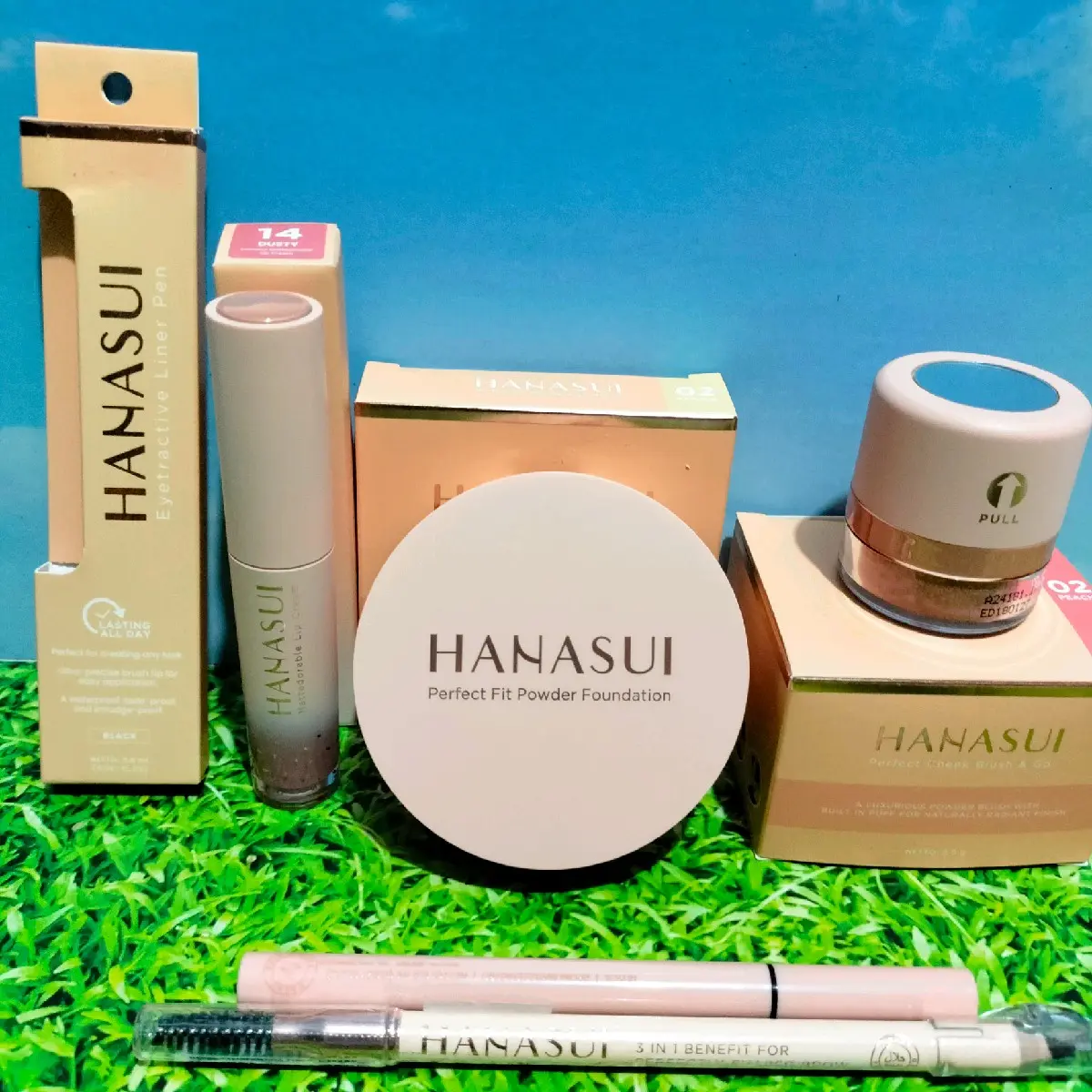 PAKET LENGKAP MAKEUP HANASUI ORIGINAL