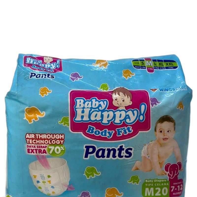 Popok Baby Happy Pants - Anti Bocor Termurah Bayi Bunda 4