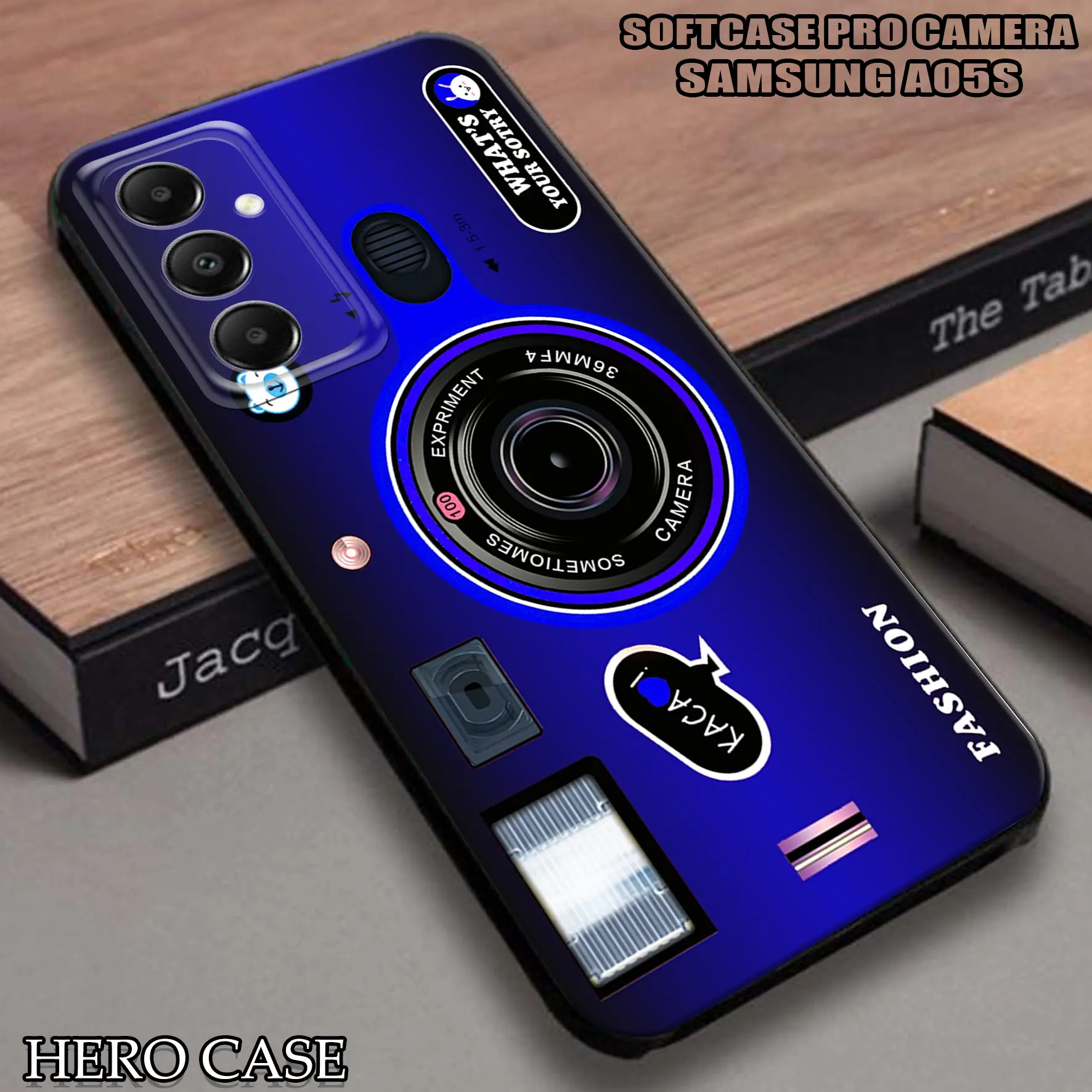 Case For SAMSUNG A05S - casing SAMSUNG A05S Kamera - Case Custom - Case Pro Camera - Softcase - Kesing - Hardcase Premium Glosy 2D - Softcase Glass - Softcase Glosy - Hero Case Cassing Silikon