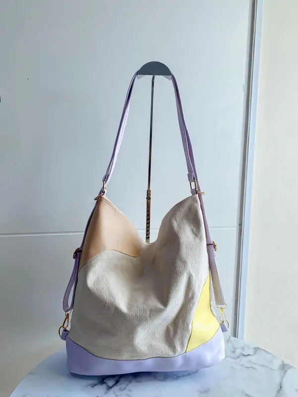 RAKAMIR -Tote Bag Wanita Terbaru - Tote Bag Wanita Korea - Selempang Bahu Murah Kanvas Hitam Totebag 1