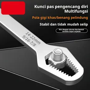 Kunci multifungsi, kunci cepat multifungsi pengencang otomatis, kunci yang dapat disetel, alat kunci khusus