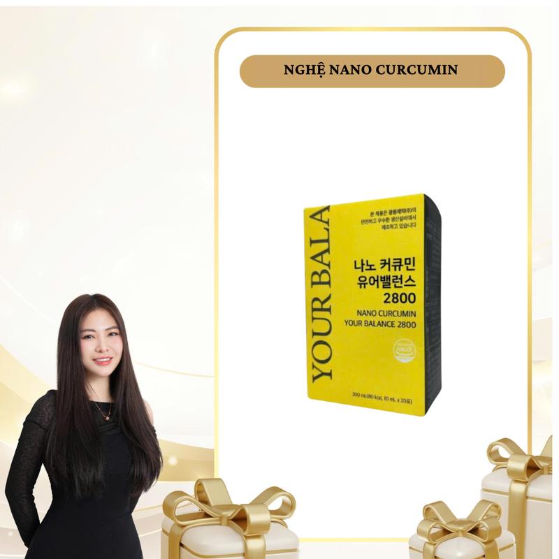 SN1417 - Nghệ Nano Curcumin Your Balance 2800 20 gói